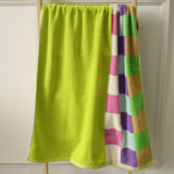 Checked jacquard towel suit